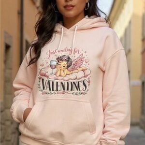 AMORE Charming  Graphic Hoodie